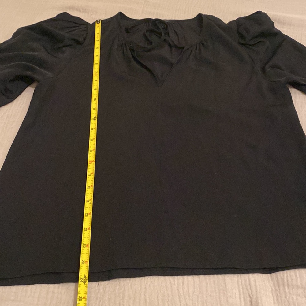 BOBI BLACK LOS ANGELES Elegant Black Women's Top. Size M - Picture 4 of 6